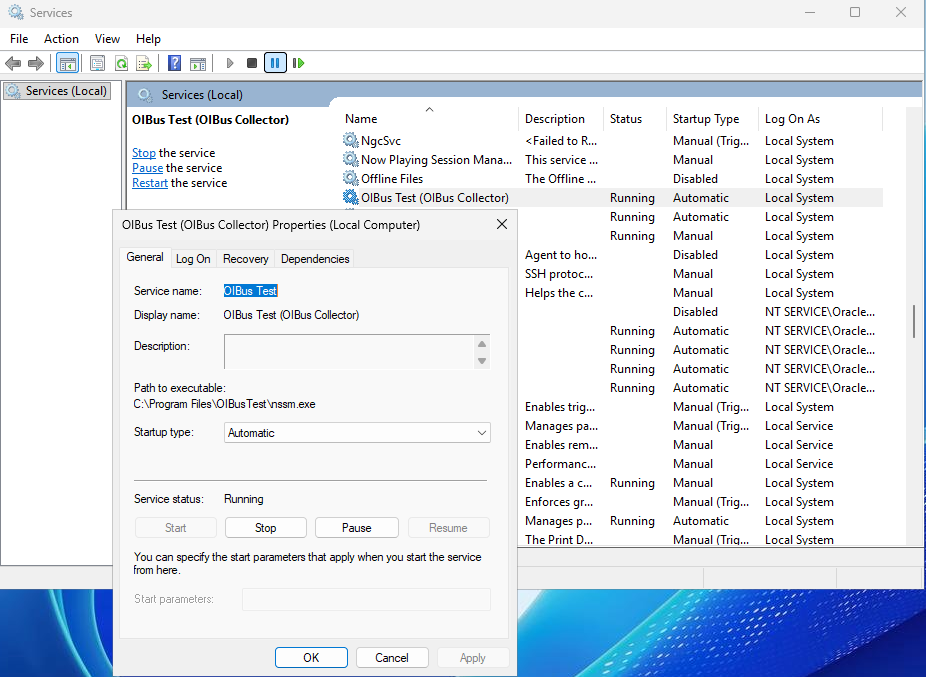 Installer result service