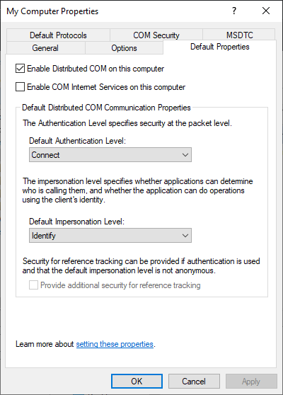 Component Properties